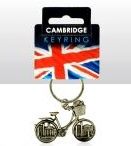 Cambridge Bike Cast Metal Keyring