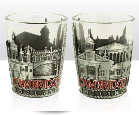Cambridge Metal and Glass Shot Glass