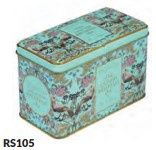 The Song Thrush Classic Tea Tin Mint Green