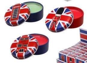 London Souvenir Lip Balm in a Tin