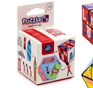 London Souvenir Puzzle Cube Toy