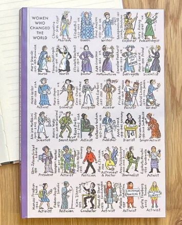 Women Who Changed The World Notebook