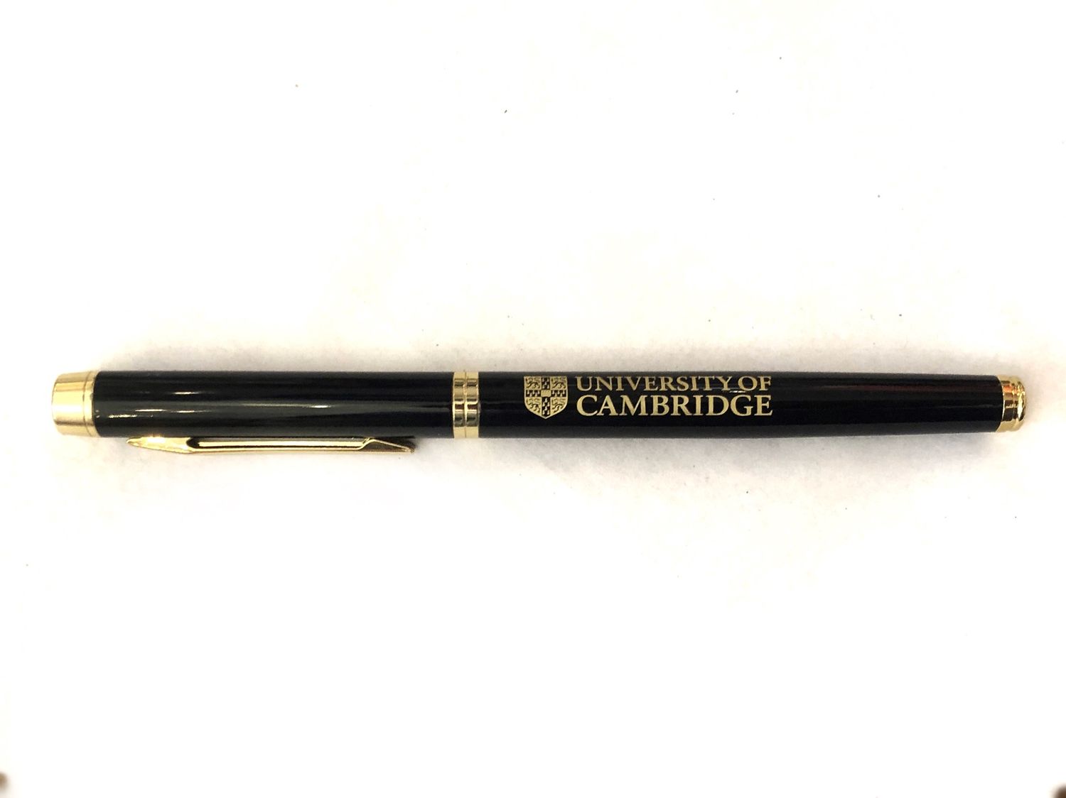 Black Rollerball Laser-engraved CU Pen