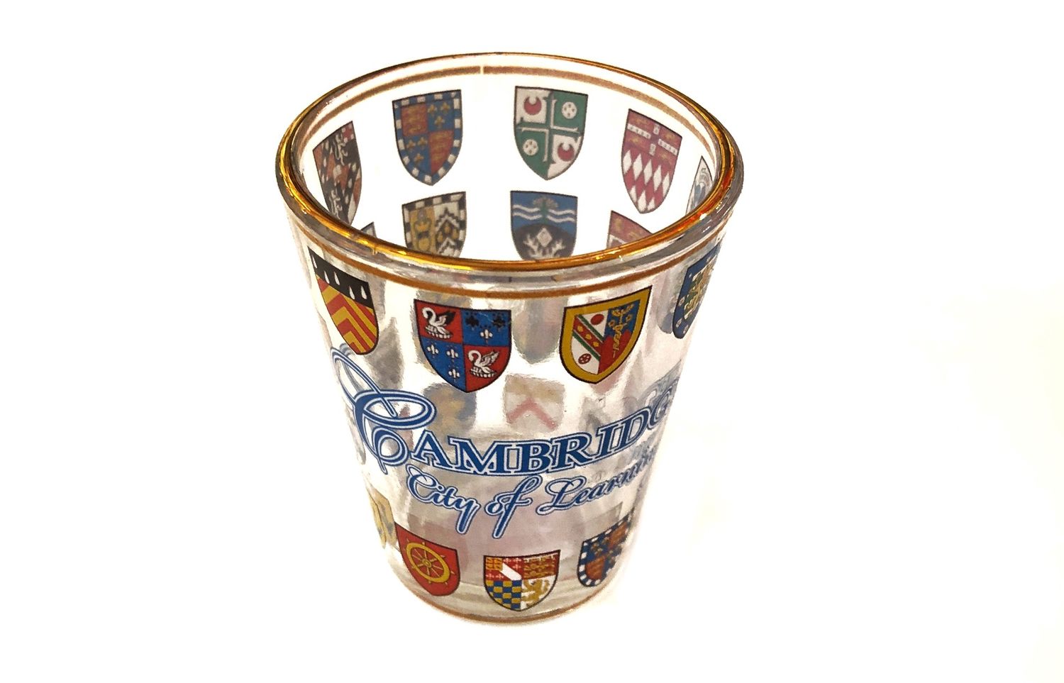 Cambridge Crests Shot Glass