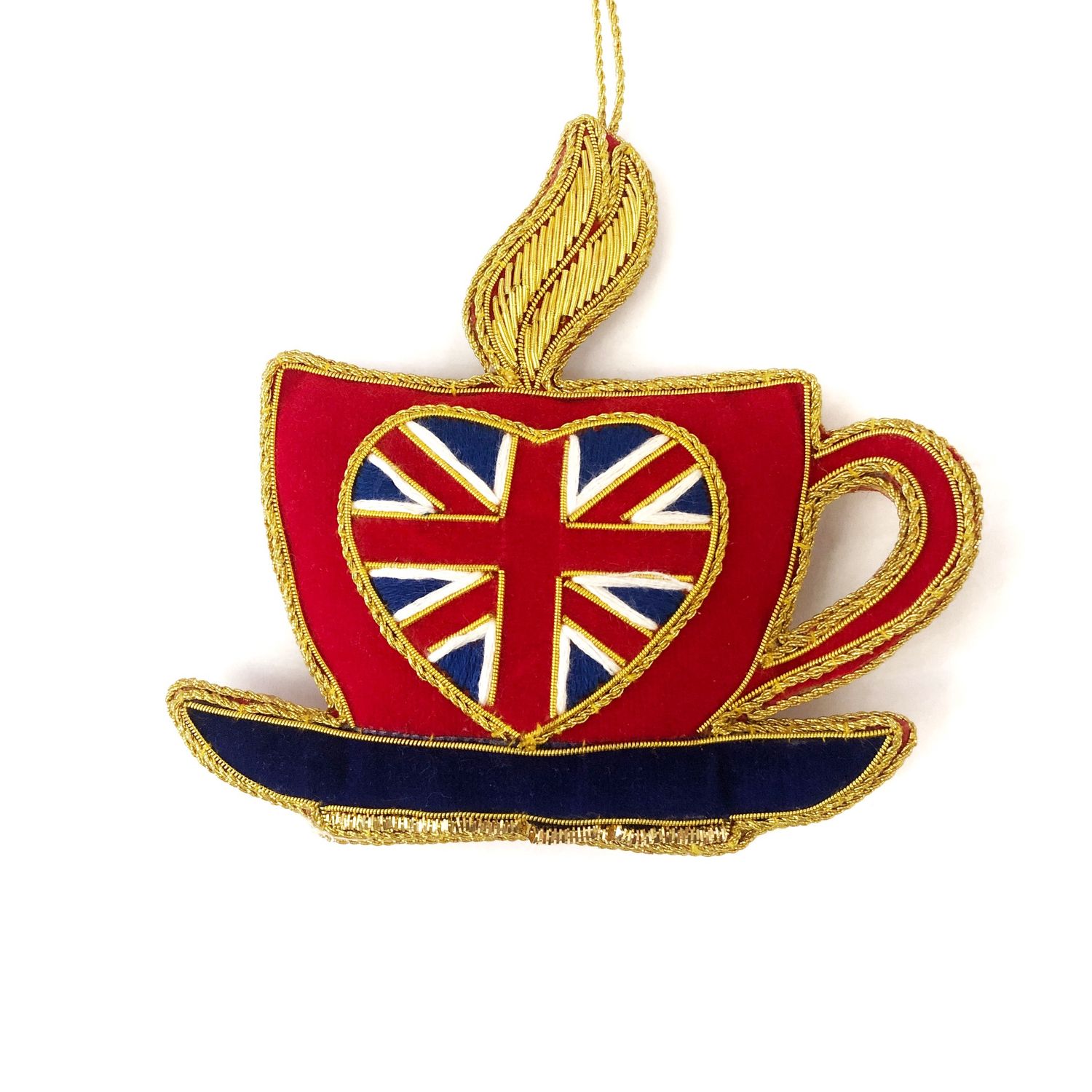 Tea cup decoration