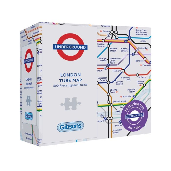 TFL London Tube Map 500 Piece Jigsaw Puzzle