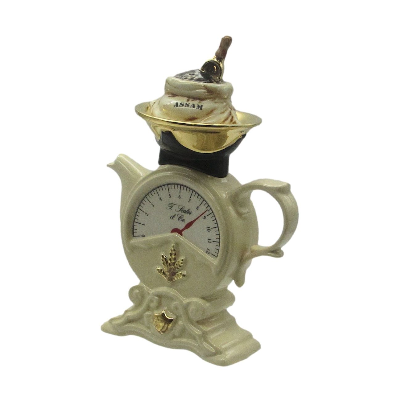 TEA SCALES MED T.POT CREAM