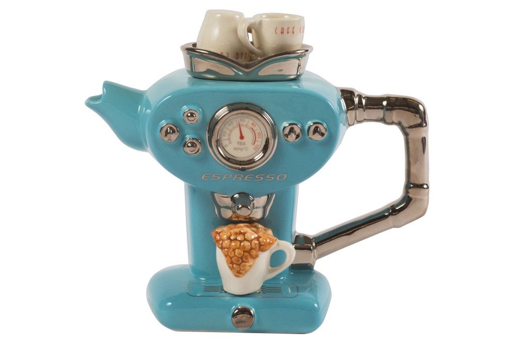 ESPRESSO 1 CUP T.POT LIGHT BLUE