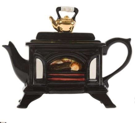 Wood Burner One-Cup Teapot