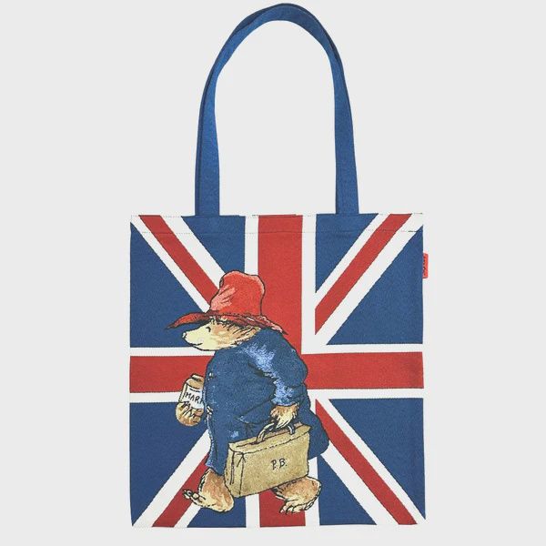 Flat Tote Bag - Union Jack-Paddington
