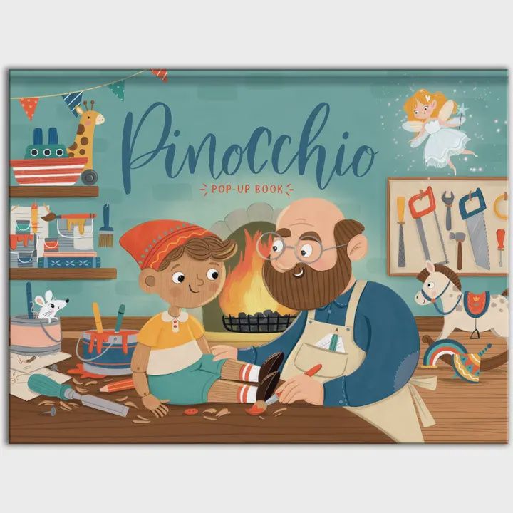 Pinocchio Pop-Up Book