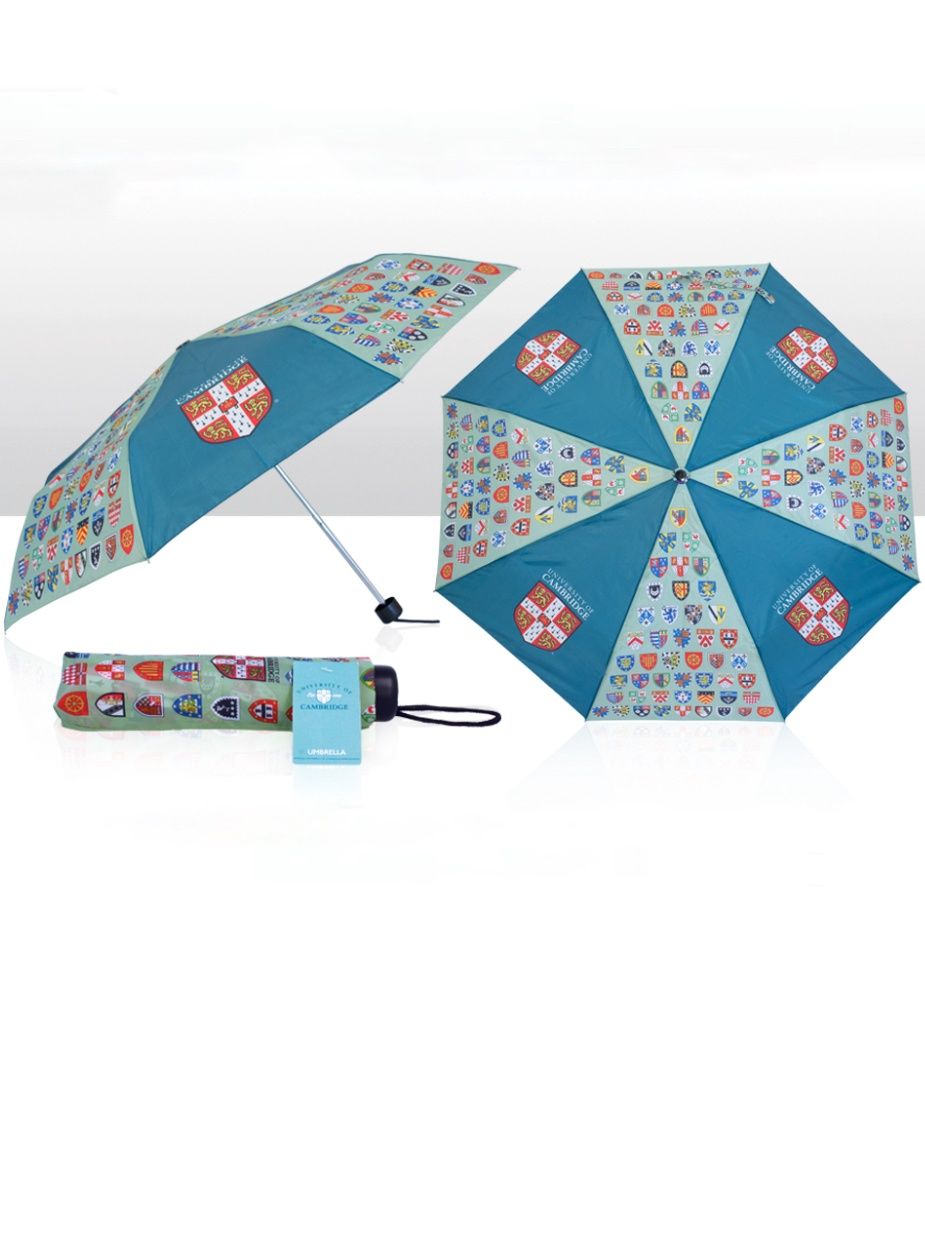 Cambridge University Multi Shield Fold Umbrella