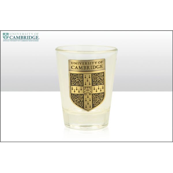 CU Metal Shield Shot Glass