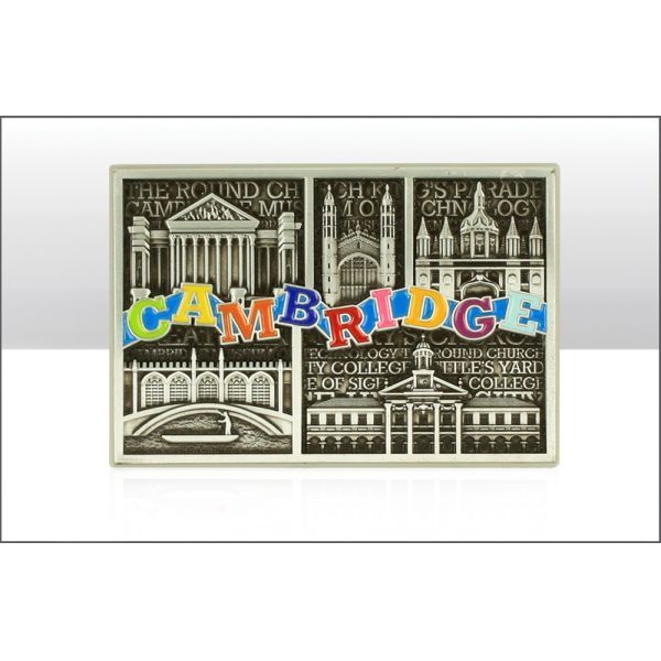 Cambridge Silver Cast Metal Magnet