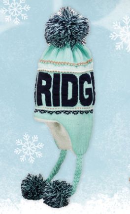 Cambridge Winter Hat with 3 Pompon-Green