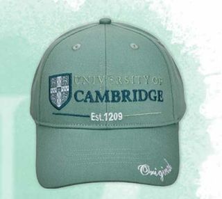 Cambridge Crest-Cam blue Cap
