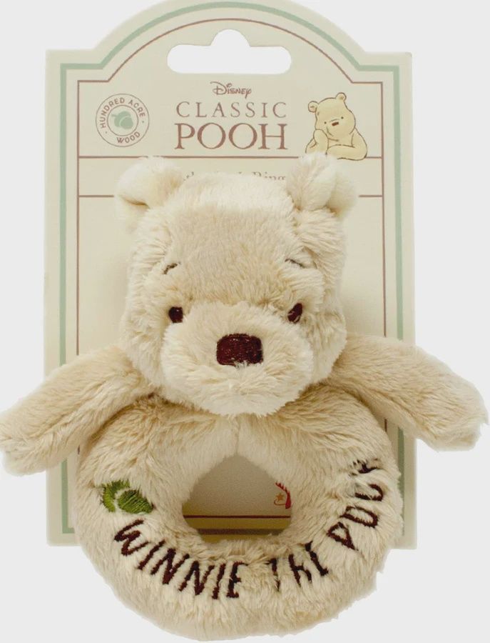 Winnie The Pooh Ring Rattle