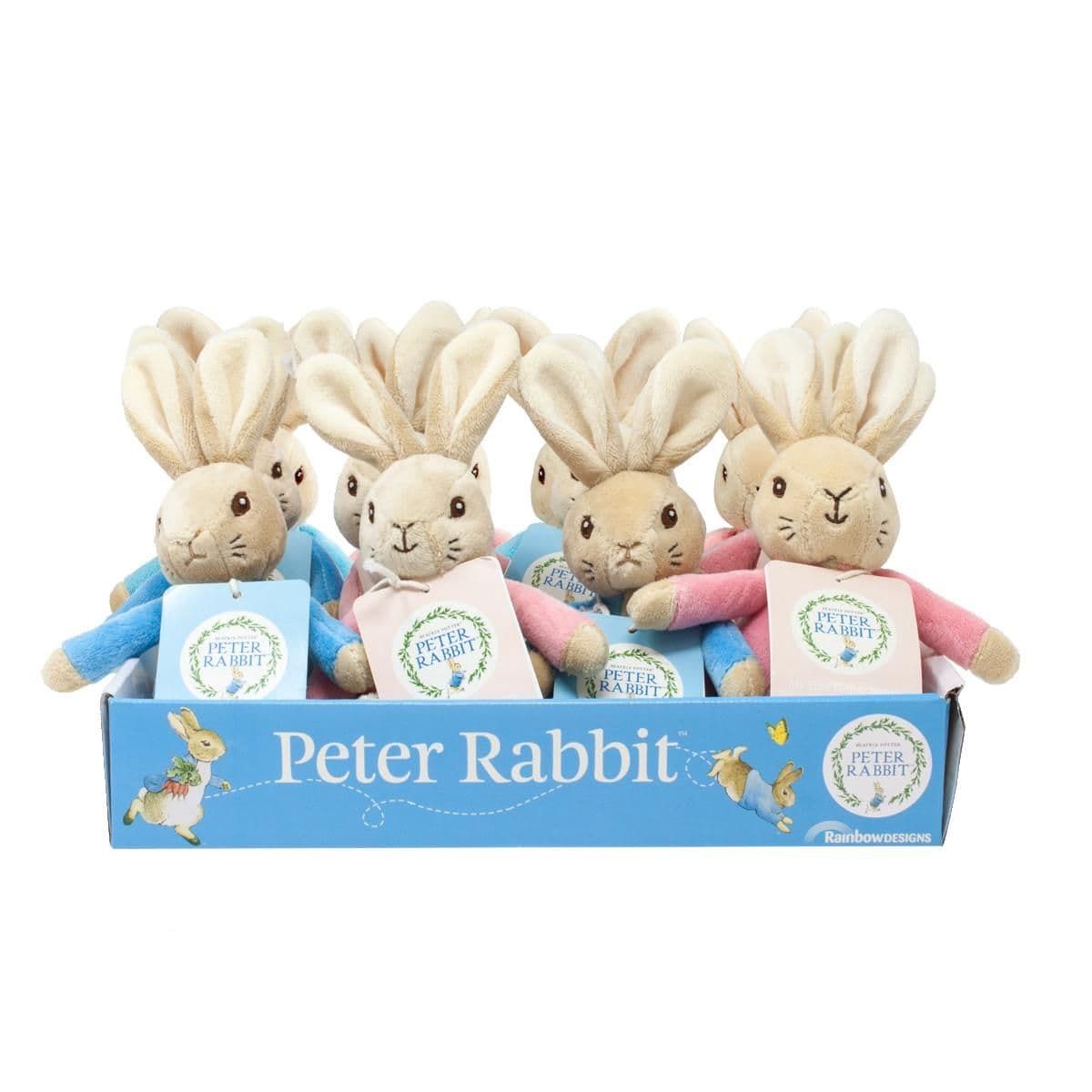 Peter Rabbit &amp; Flopsy Bunny Bean Rattles
