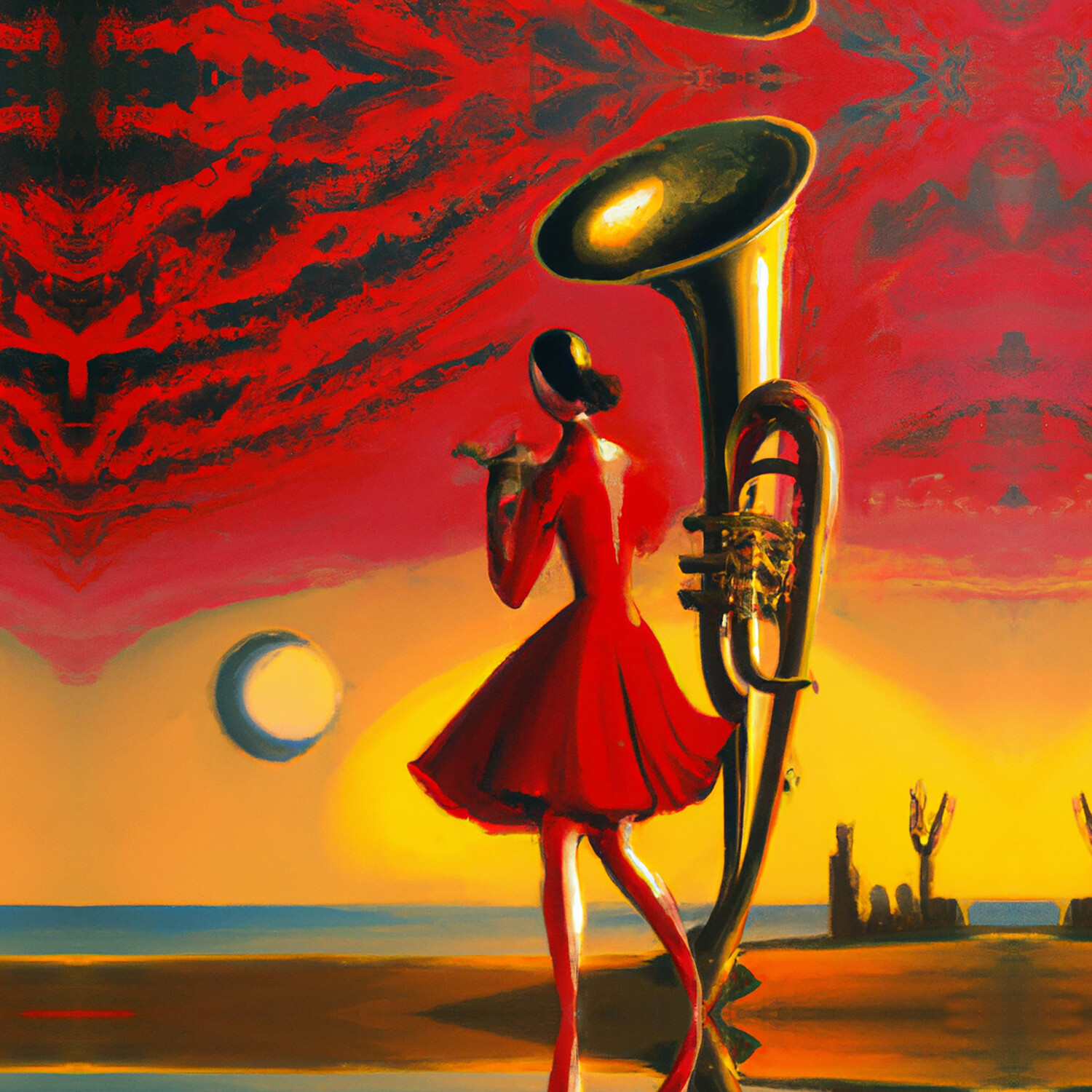 "Dali's Desert Tuba"
