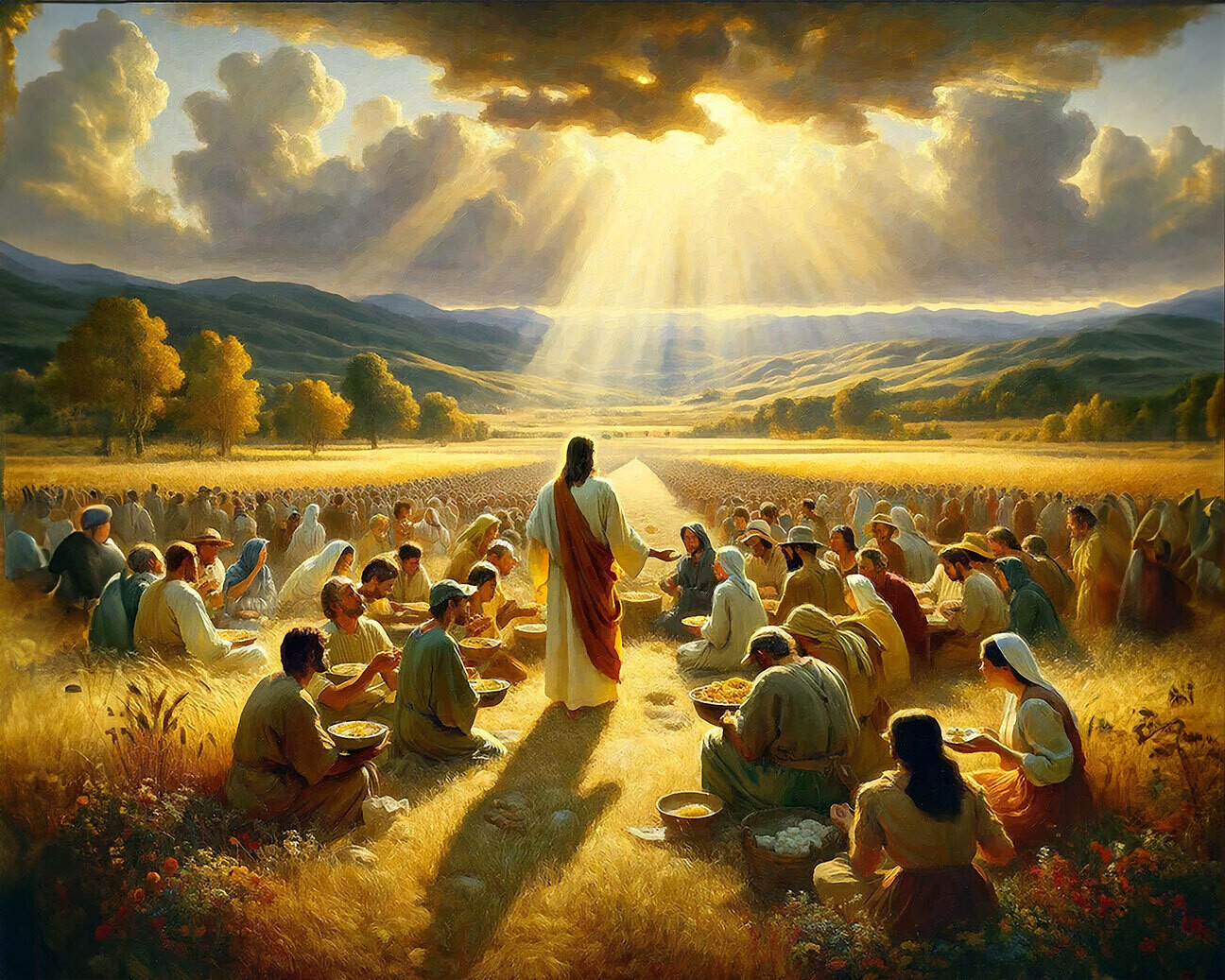"Feeding the 5000"