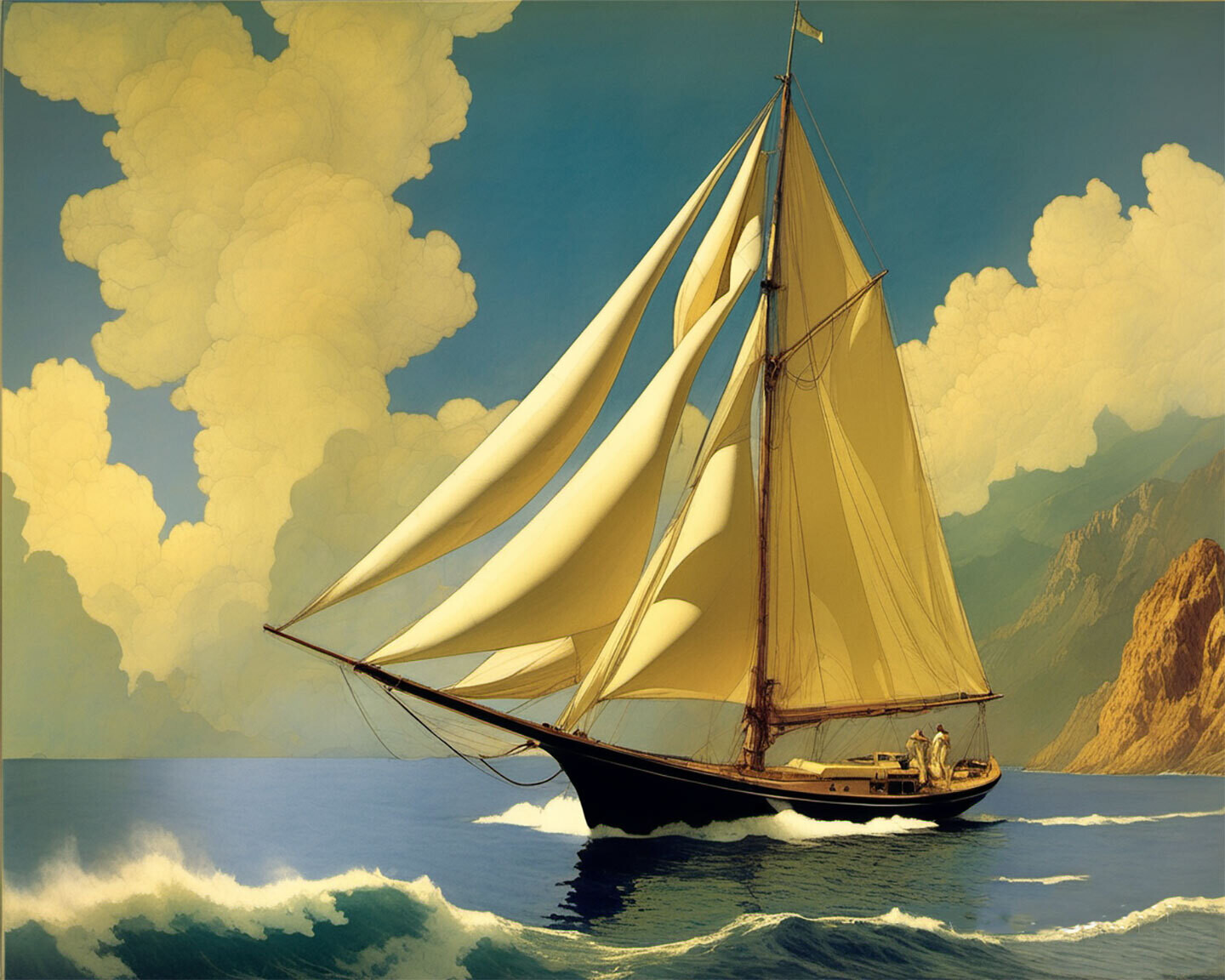 "Sailing Away"