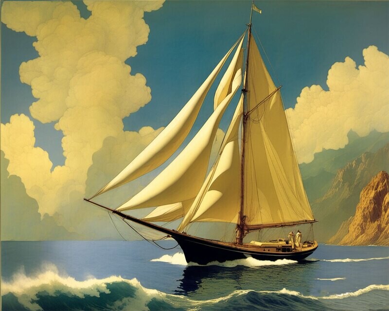 "Sailing Away"