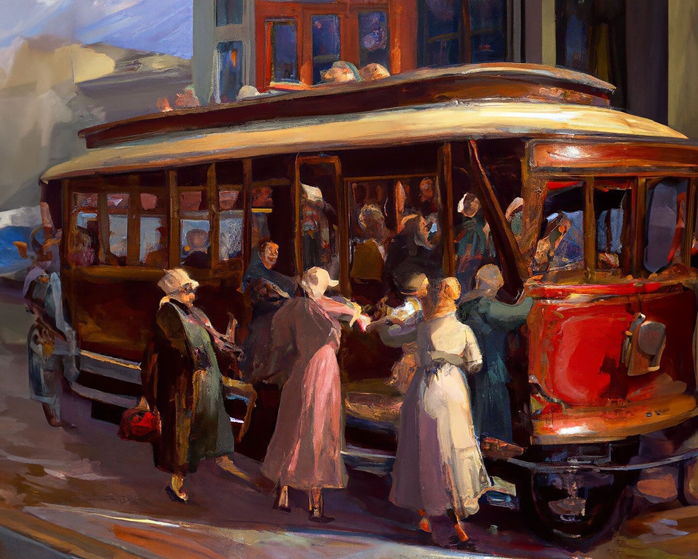"San Francisco Trolley Car"