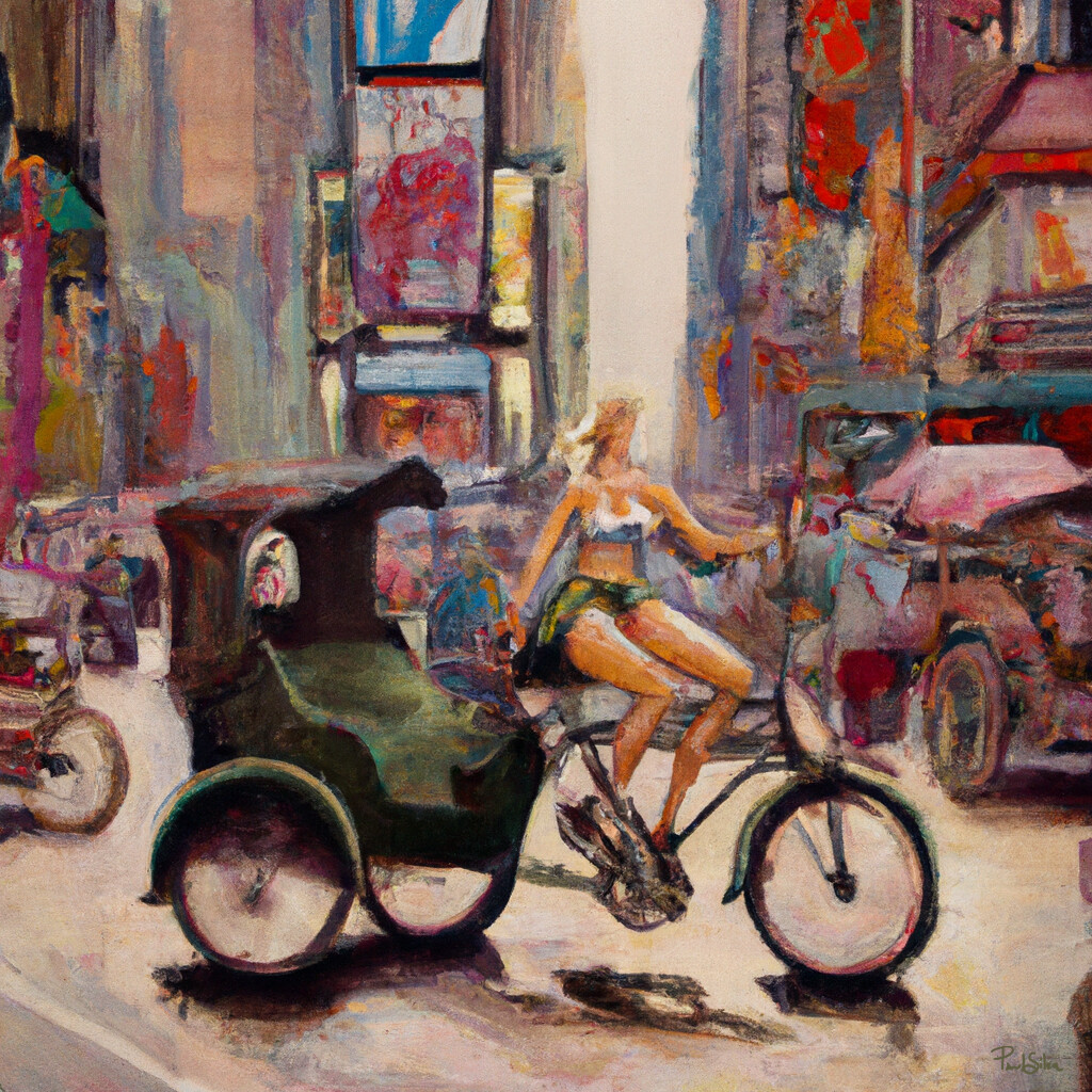 "Beautiful Pedicab"