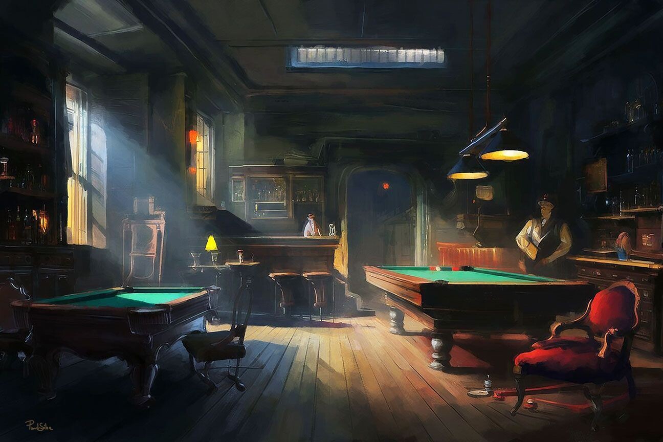 "Charlie's Pool Hall"