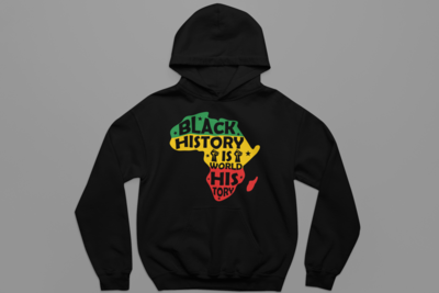 Black History, World History-Hoodie