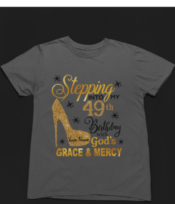 Stepping Into Your Birthday-Customizable