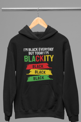 Blackity, Black, Black, Black-Hoodie