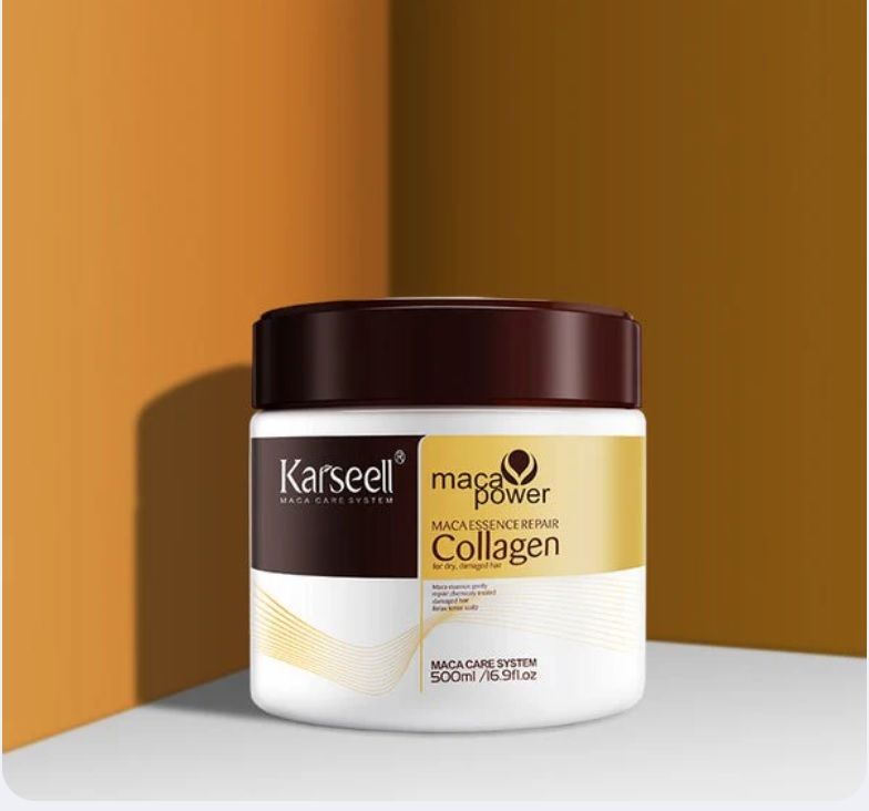 Collagen Hair Deep Conditioning Argan Oil Collagen Hair Mask For Dry Damaged Hair All Hair Types 500ml