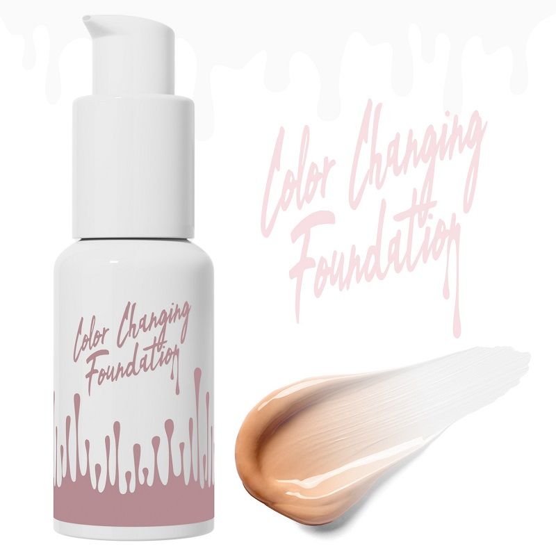 HelloKiss Color changing foundation full coverage waterproof liquid foundation matte dark skin makeup concealer