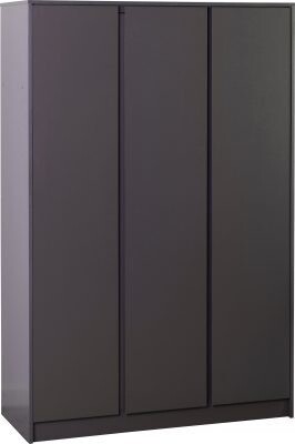 Malvern 3 Door Wardrobe Grey