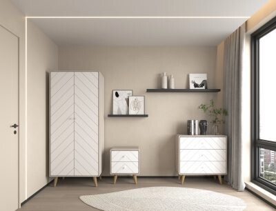 Dixie Trio Bedroom Set