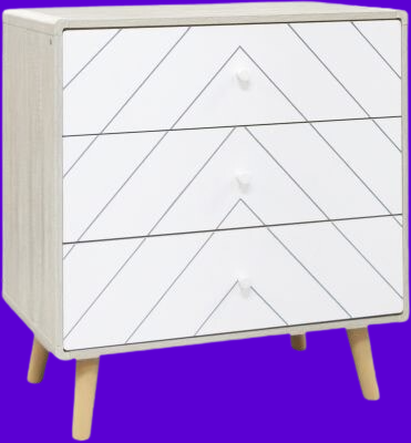 Dixie 3 Drawer Chest
