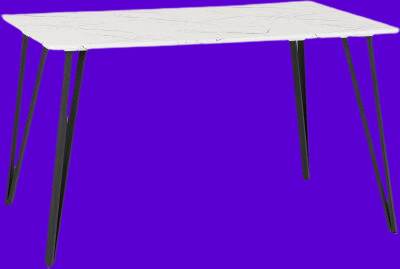 Marlow Dining Table White Marble Effect