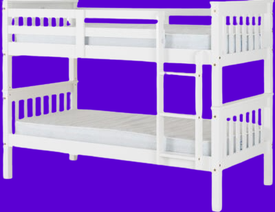 Neptune 3&#39; Bunk Bed White