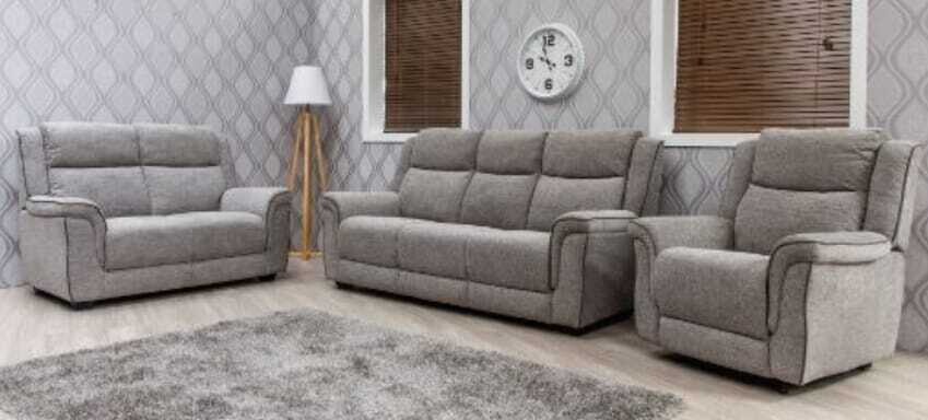 Complete Living Room Set: Spencer 3+2+1