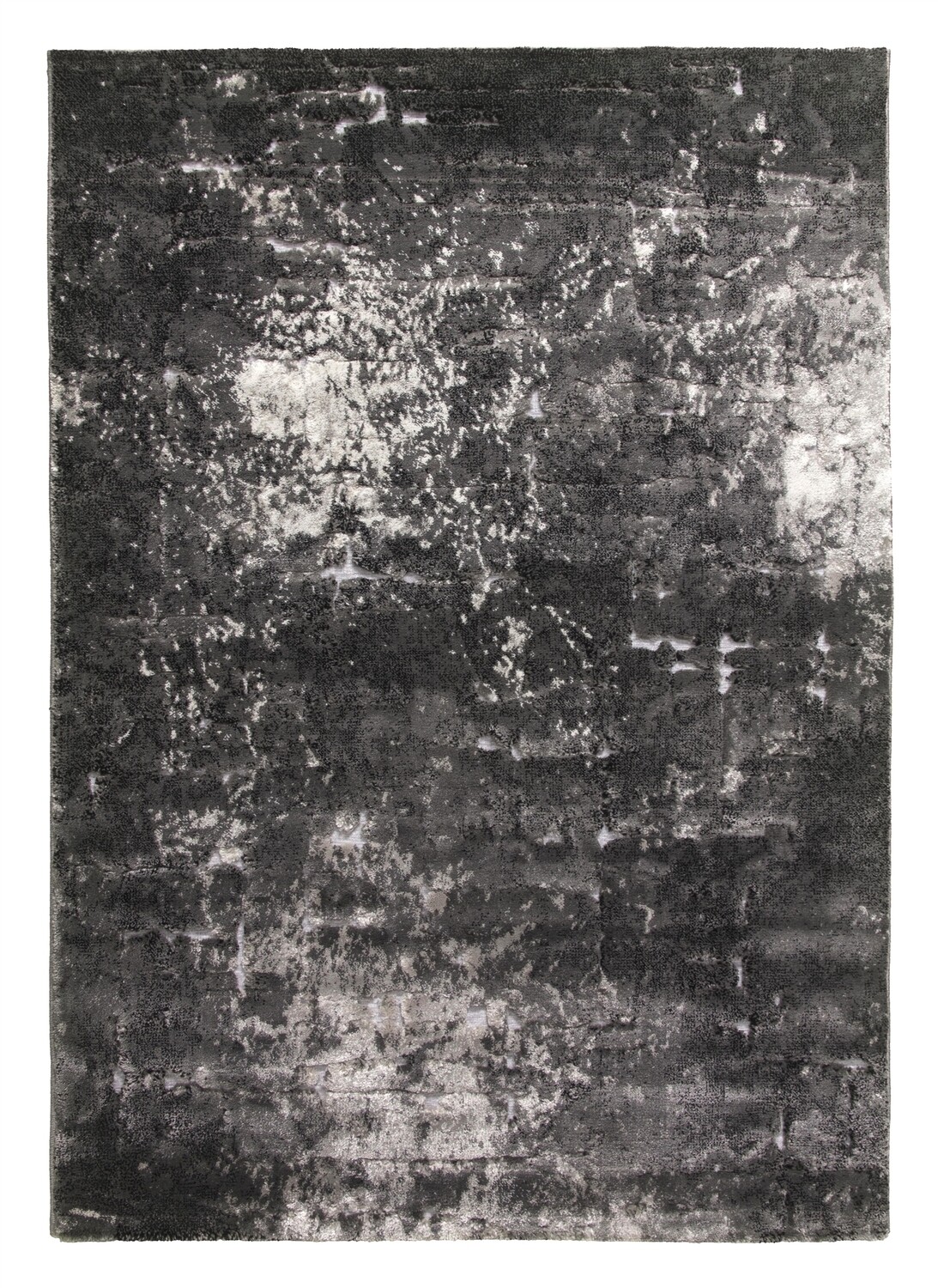 Grey Black Abstract Rug - Bellini Mirage