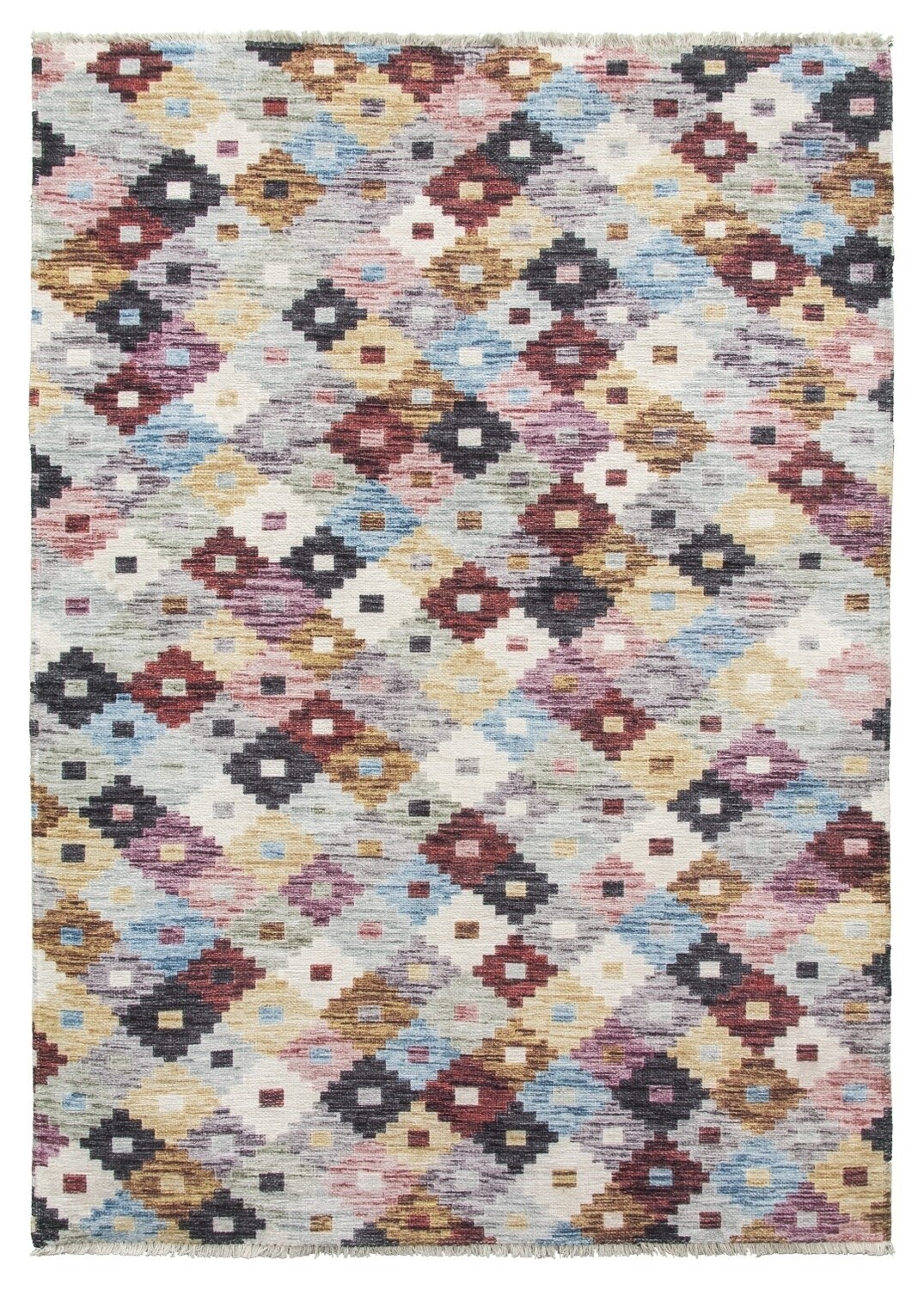 Multicoloured Modern Rug - Modena Pixlar