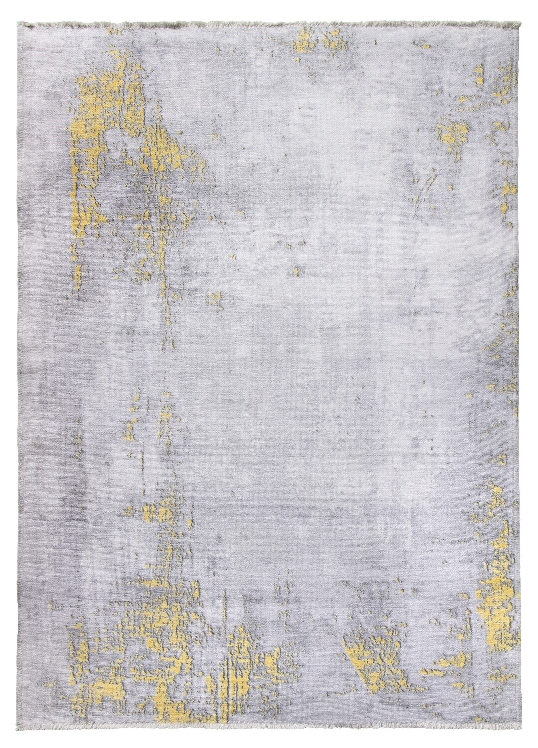 Grey Yellow Abstract Rug - Modena Puccini