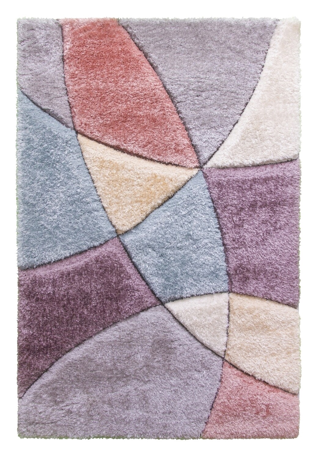 Passion Dynamic - 3D Shaggy Rug - Multicolour