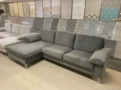 Jasmine Corner Suite Dark Grey - Left or Right Hand Facing