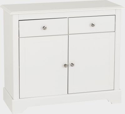 Stratford 2 Door 2 Drawer Sideboard – White | Stylish Storage Unit for Living Room