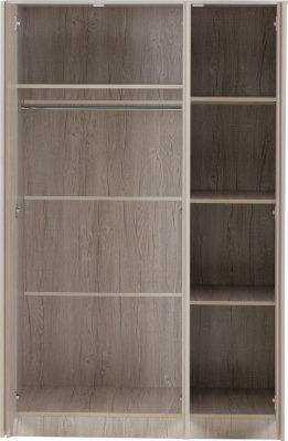 Malvern 3 Door Wardrobe – Urban Snow | Spacious Contemporary Storage Solution