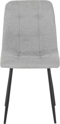 Fenton Dining Chair (Box of 2) – Dark Grey Suede Fabric