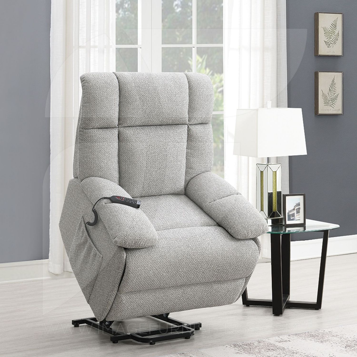 Halton Lift &amp; Rise Sofa Collection – Contemporary Style with Dual Motor Lift &amp; Massage Chair