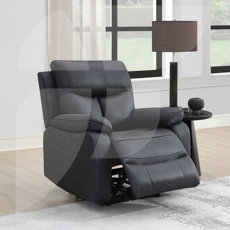 Conrad Recliner Suite – Steel Blue